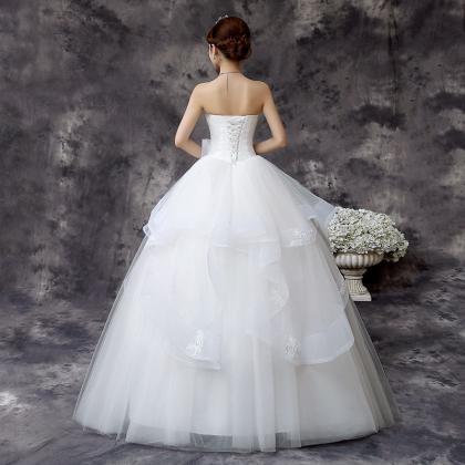Sweetheart Popular White/ivory Wedding Dresses..